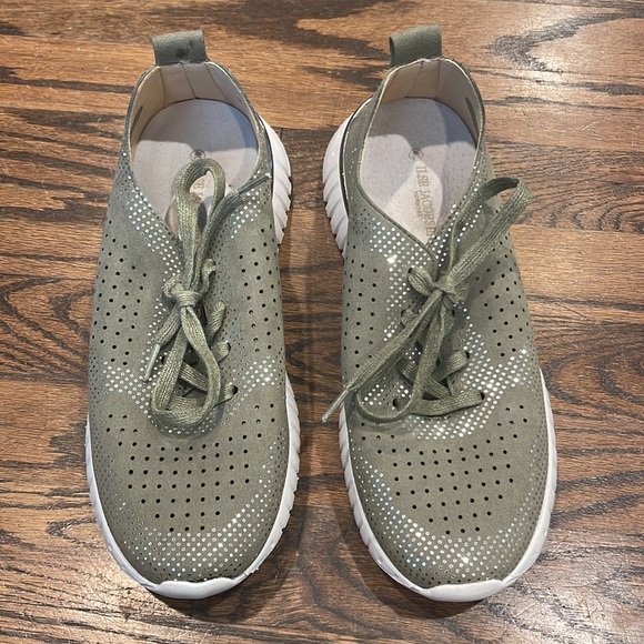 Ilse Jacobsen Hornbaek Shoes in Army / Silver - Picture 2 of 5